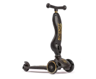 Scoot & Ride Highwaykick 1 Jeździk i hulajnoga 2w1 Black & Gold LE - 1021825 - zdjęcie 3